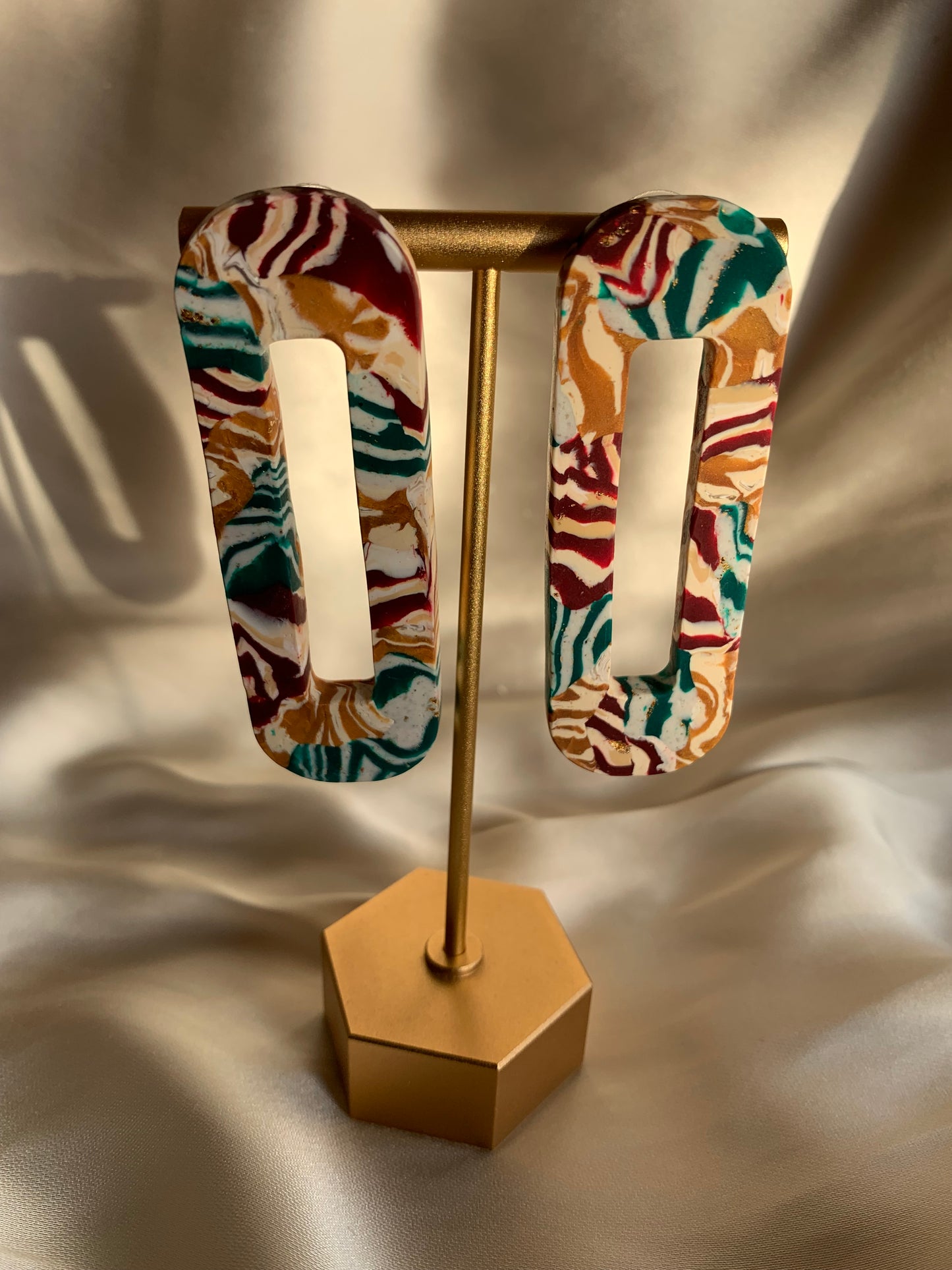 Coat of Many Colors: Drop Earring