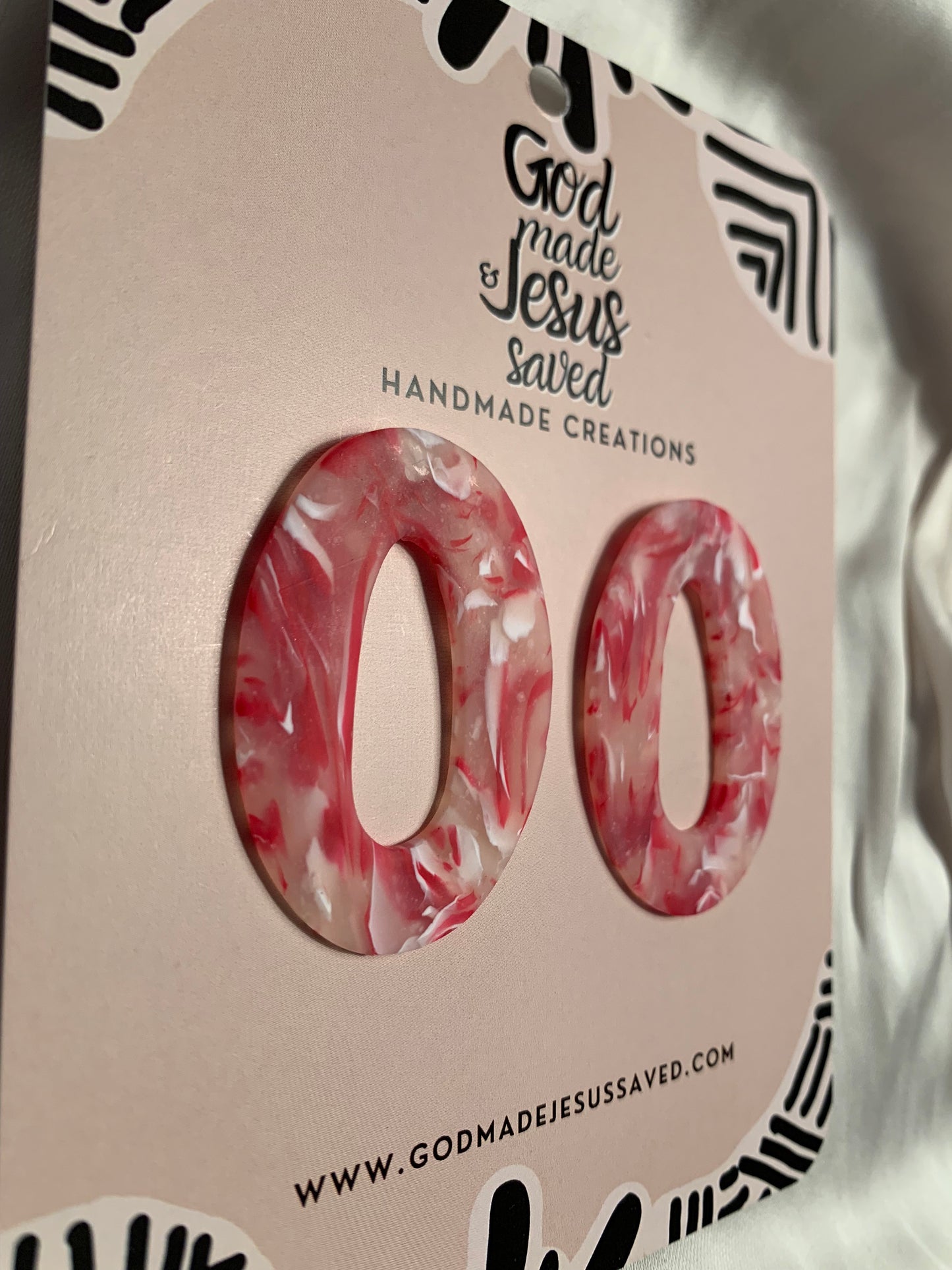 The Life Saver: Oval Studs