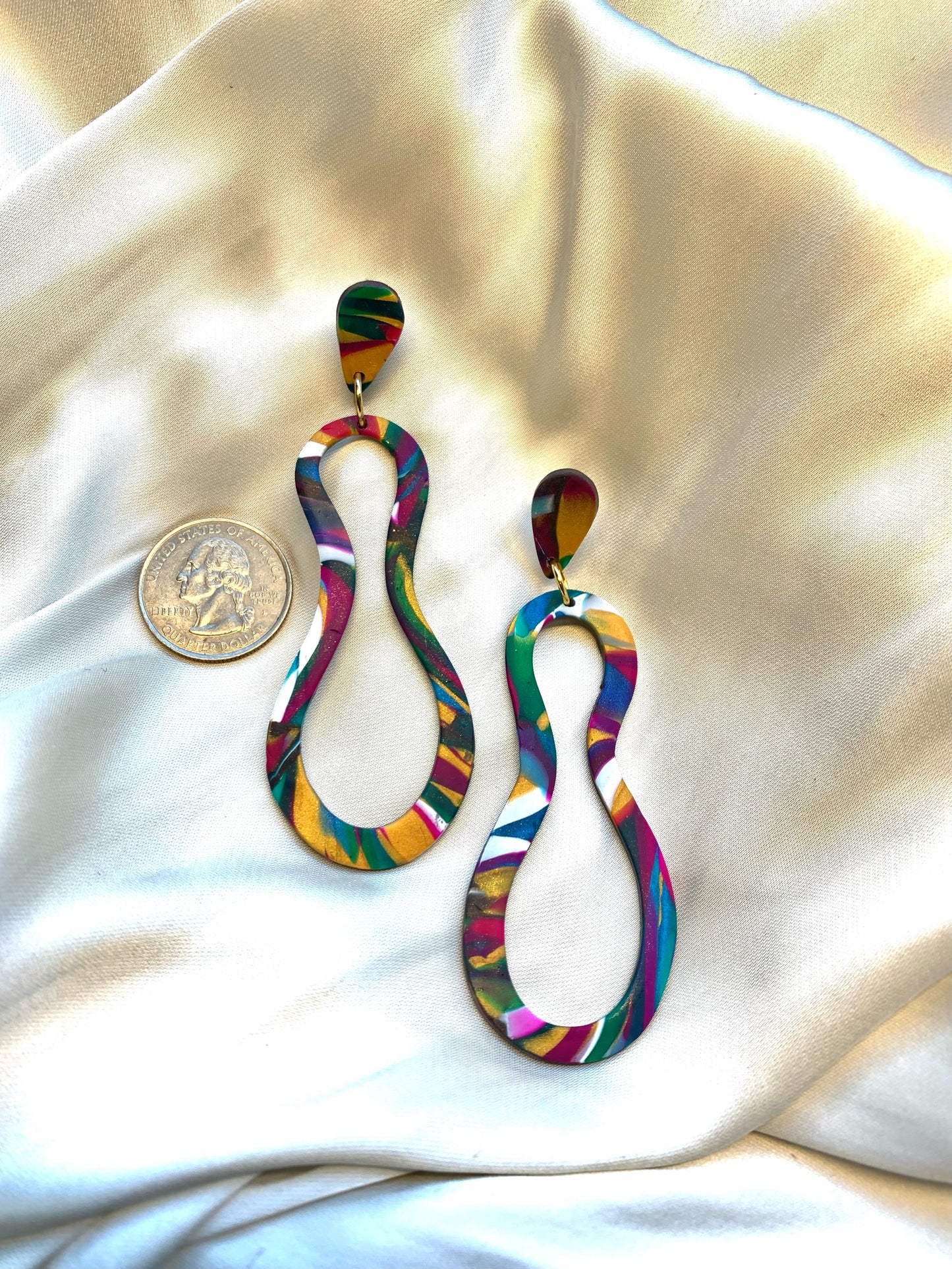 Citizens of Heaven: Squiggle Earrings