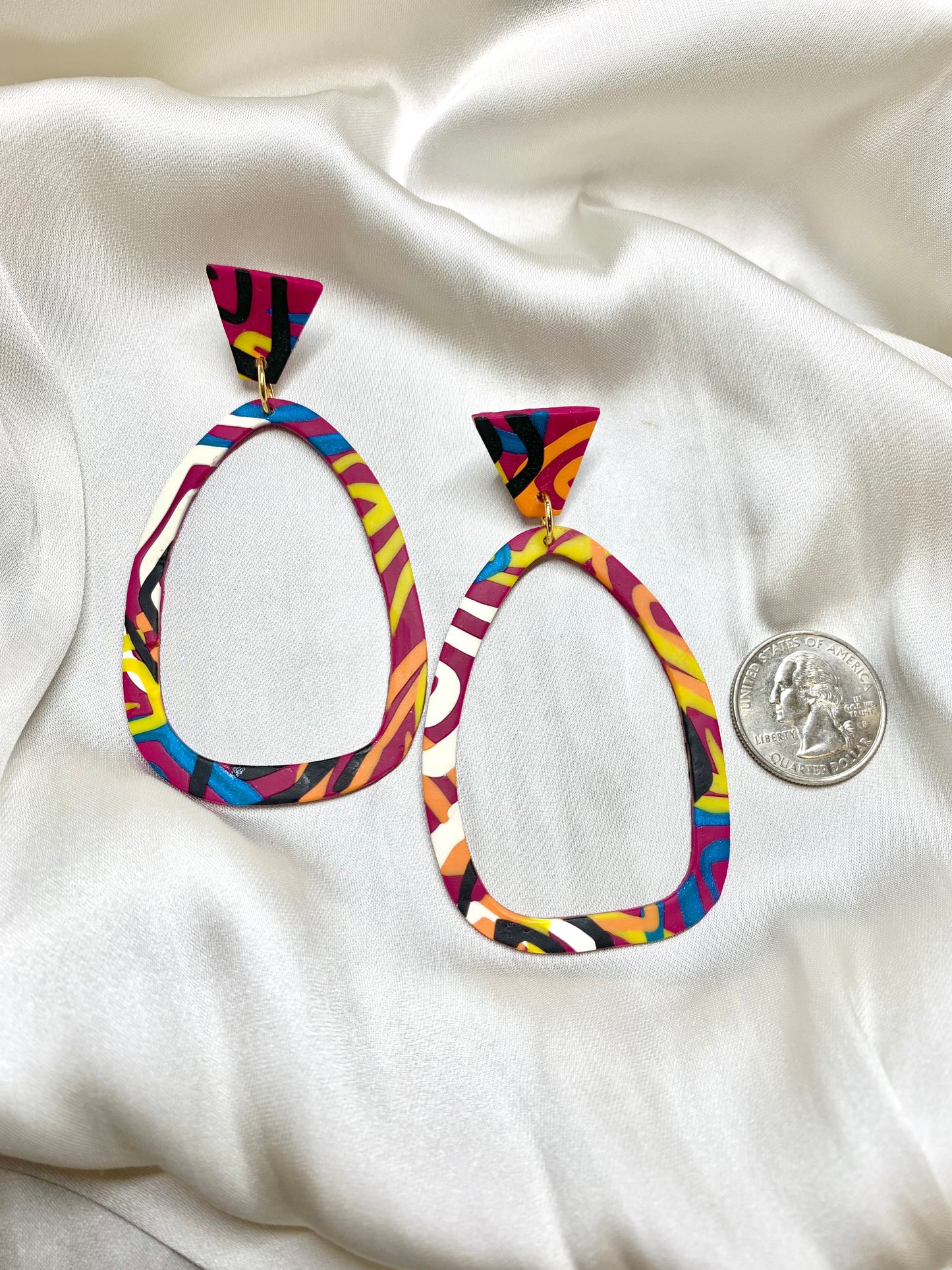 The Master's Plans-Dangle Earrings