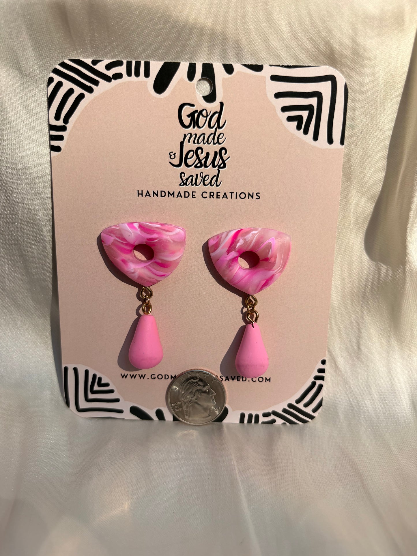 Gentleness: Trinity Drop Earrings