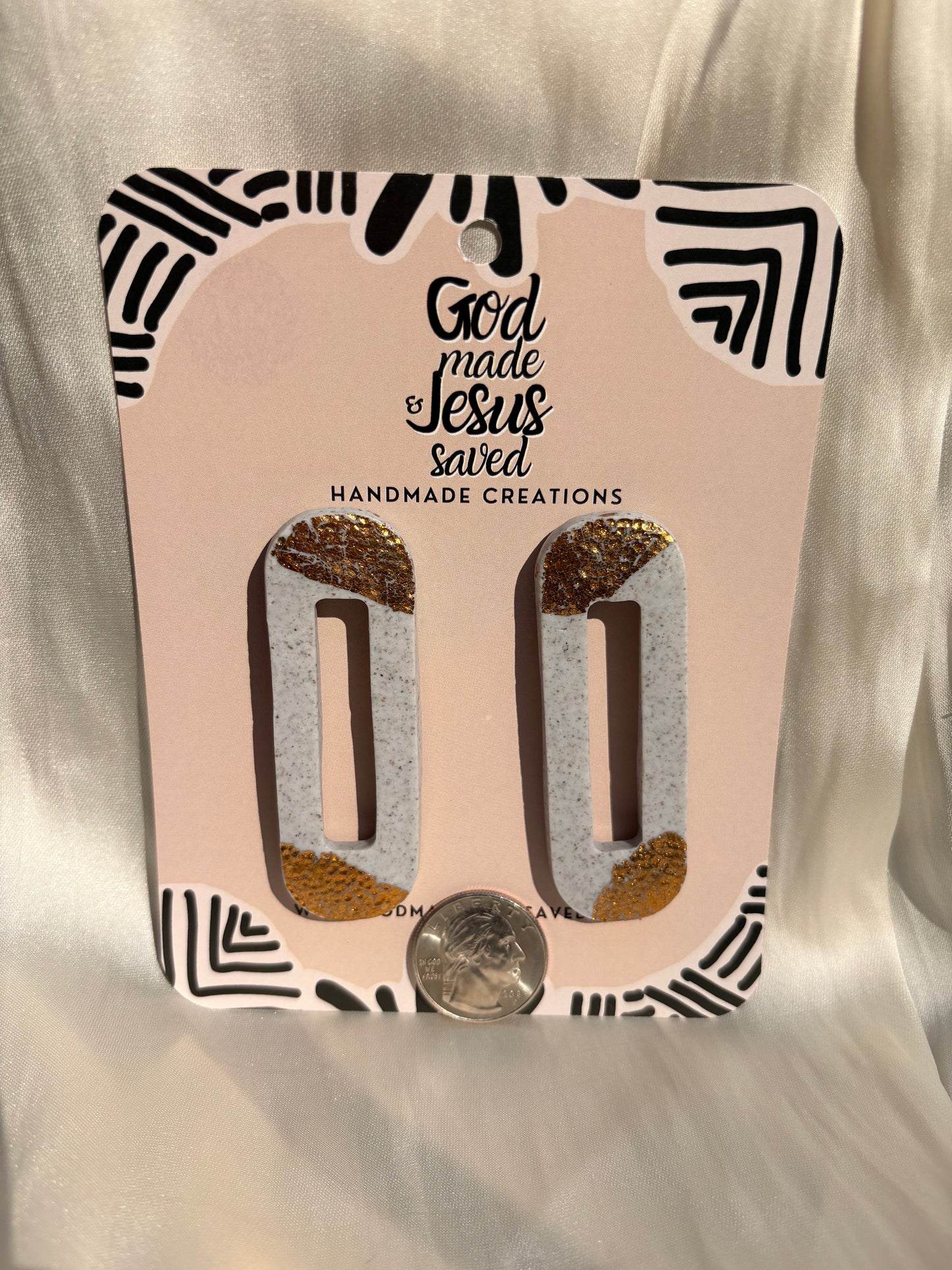 City on a Hill: Grand Rectangle Earrings