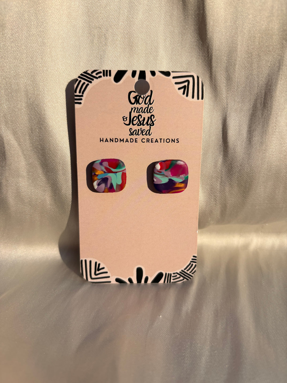 Citizens of Heaven: Mini Square Studs