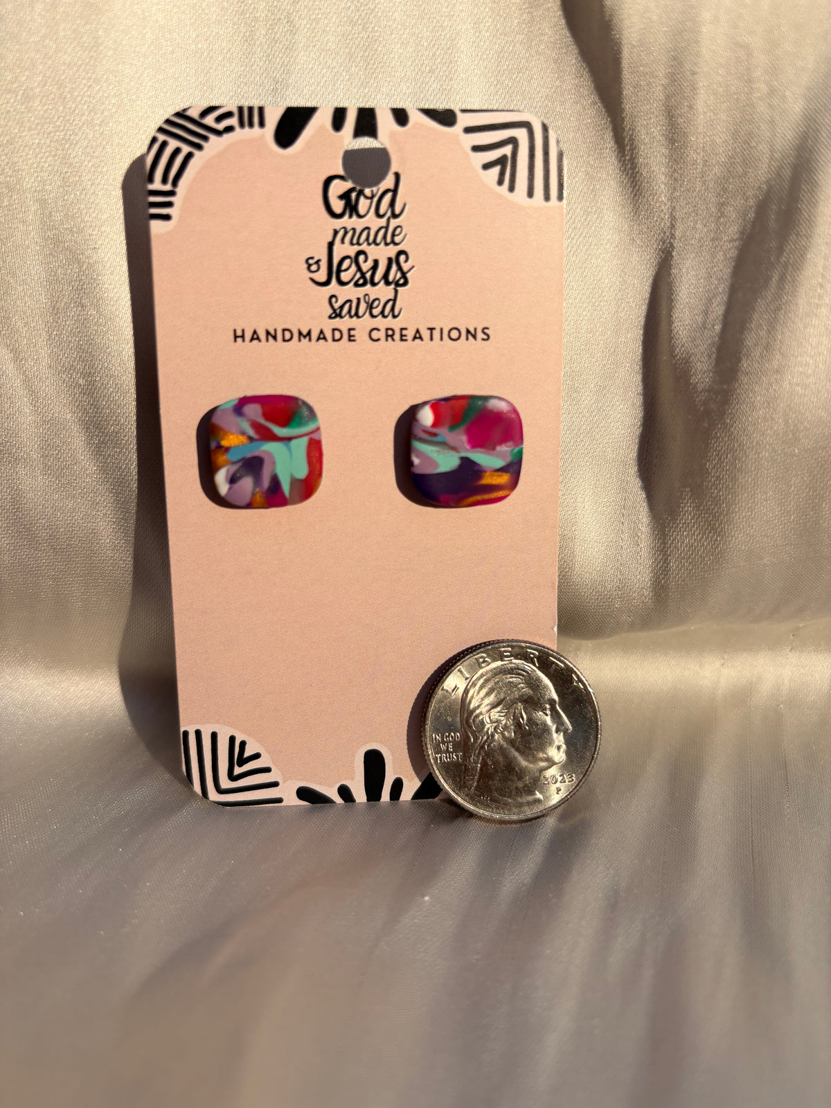 Citizens of Heaven: Mini Square Studs
