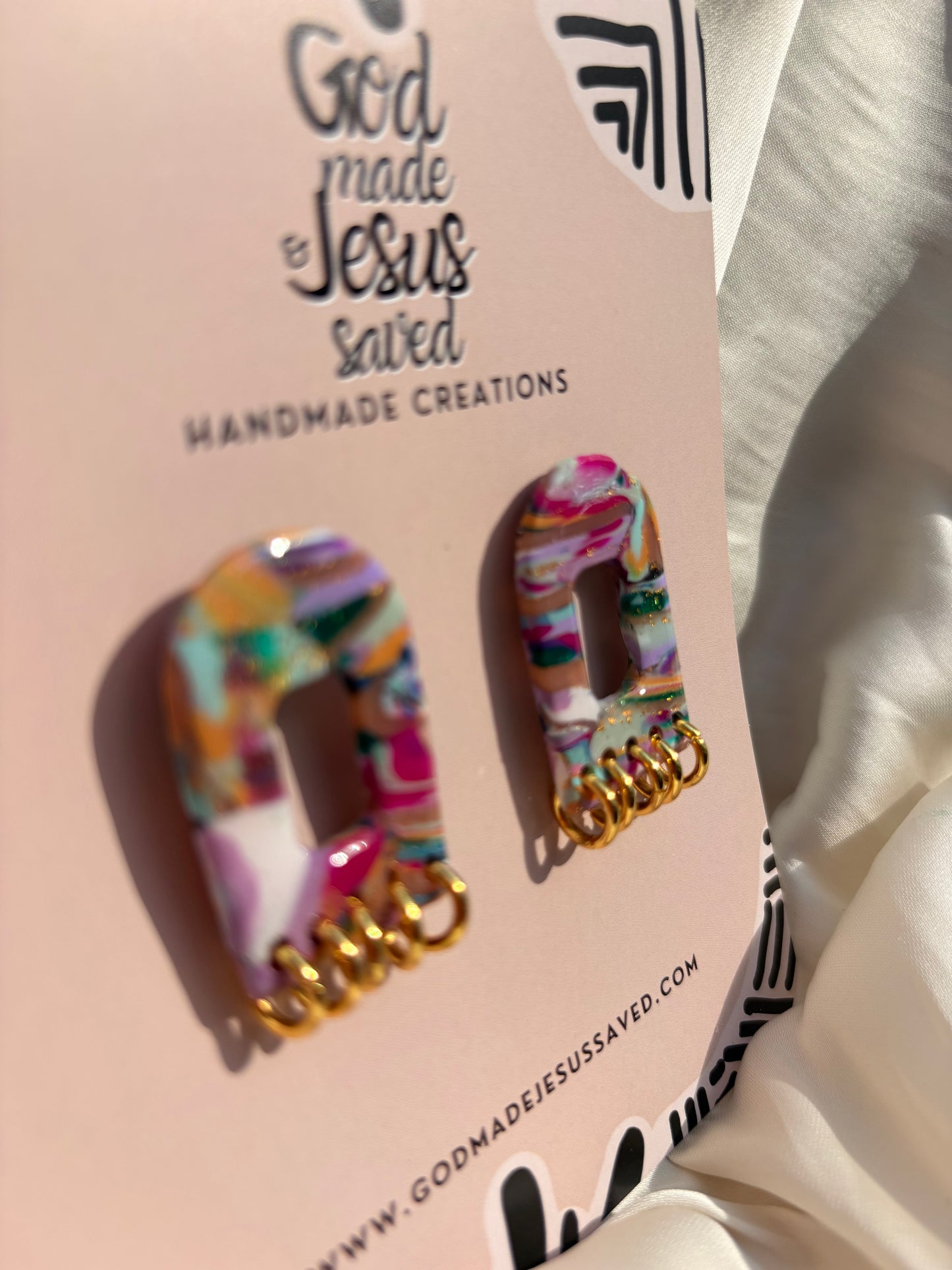Life More Abundantly: Window Earrings