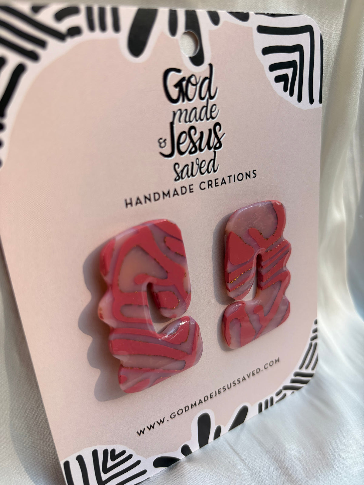 Back to Life: Abstract Earrings