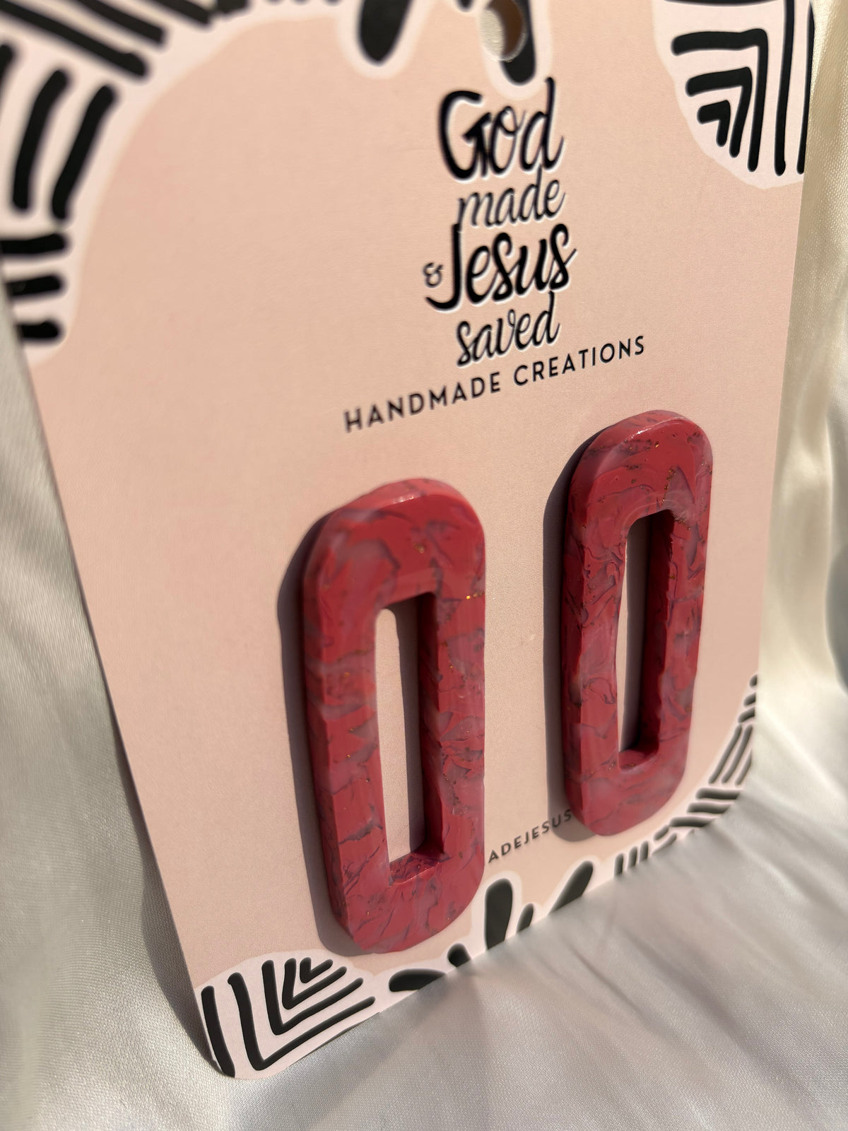 Back to Life: Grand Rectangle Earrings