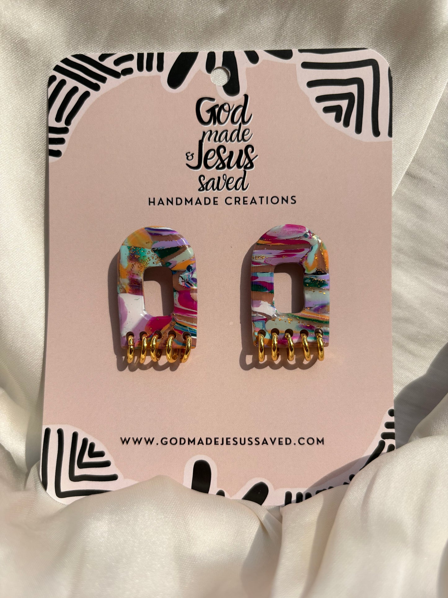 Life More Abundantly: Window Earrings
