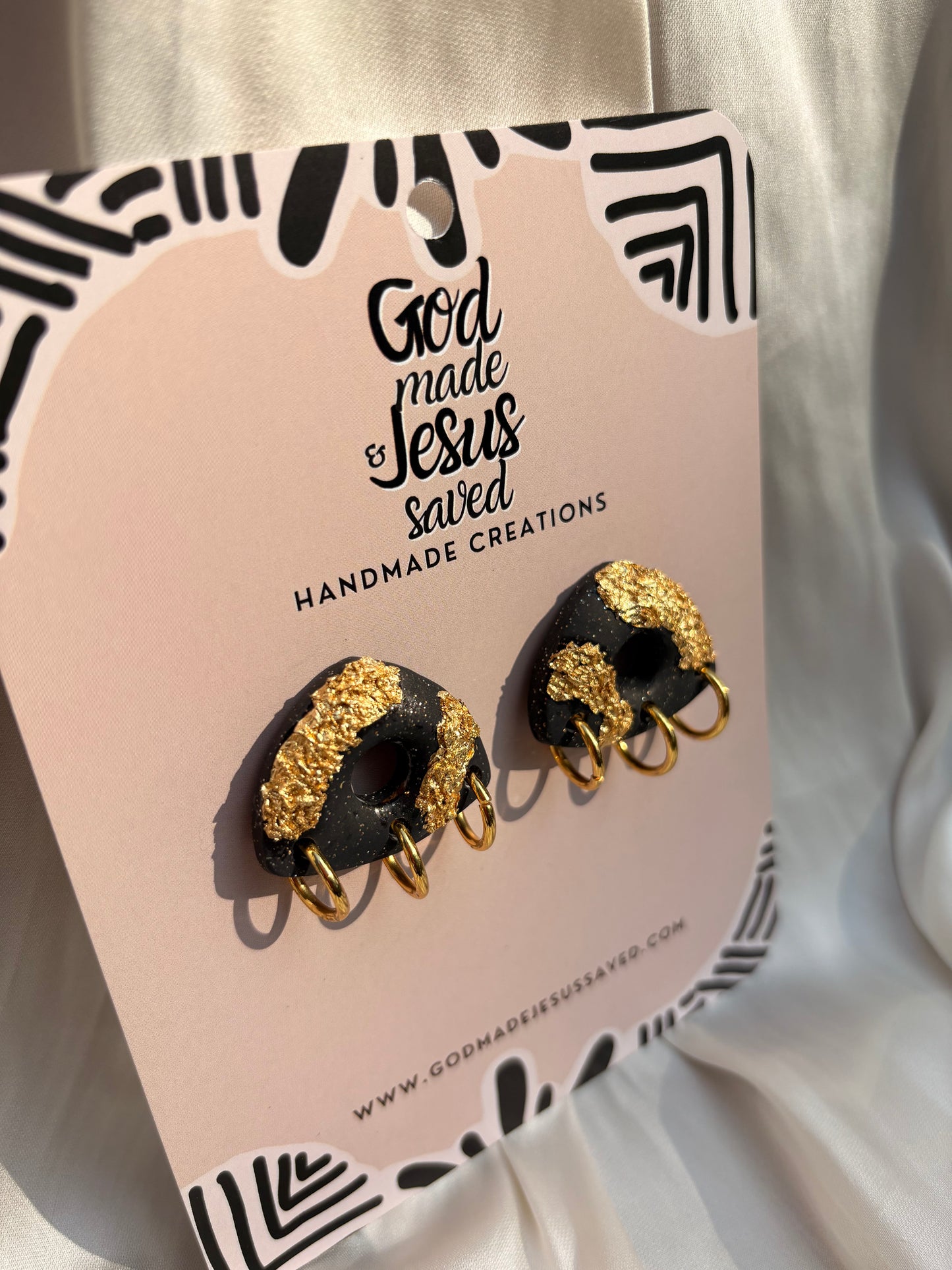 City On a Hill: Trinity Gold Hoop Earrings