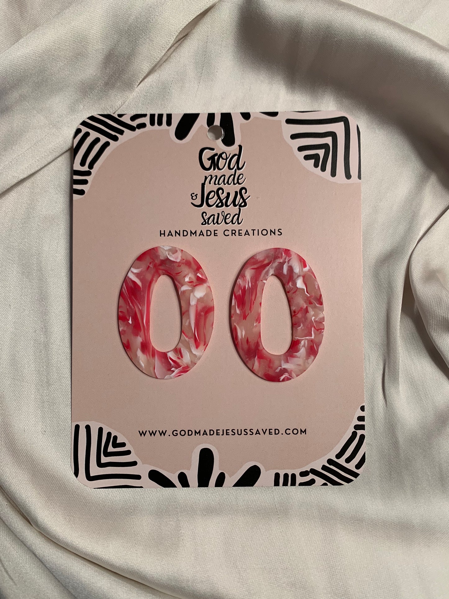 The Life Saver: Oval Studs