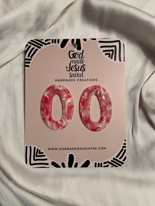 The Life Saver: Oval Studs