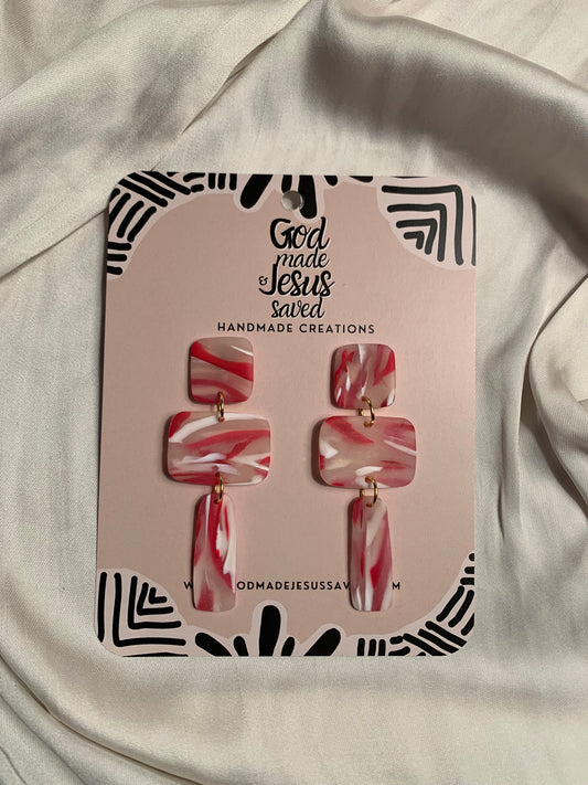 The Life Saver: Cross Dangle Earring 1