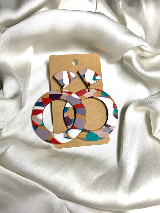 Citizens of Heaven: Circle Drop Earrings