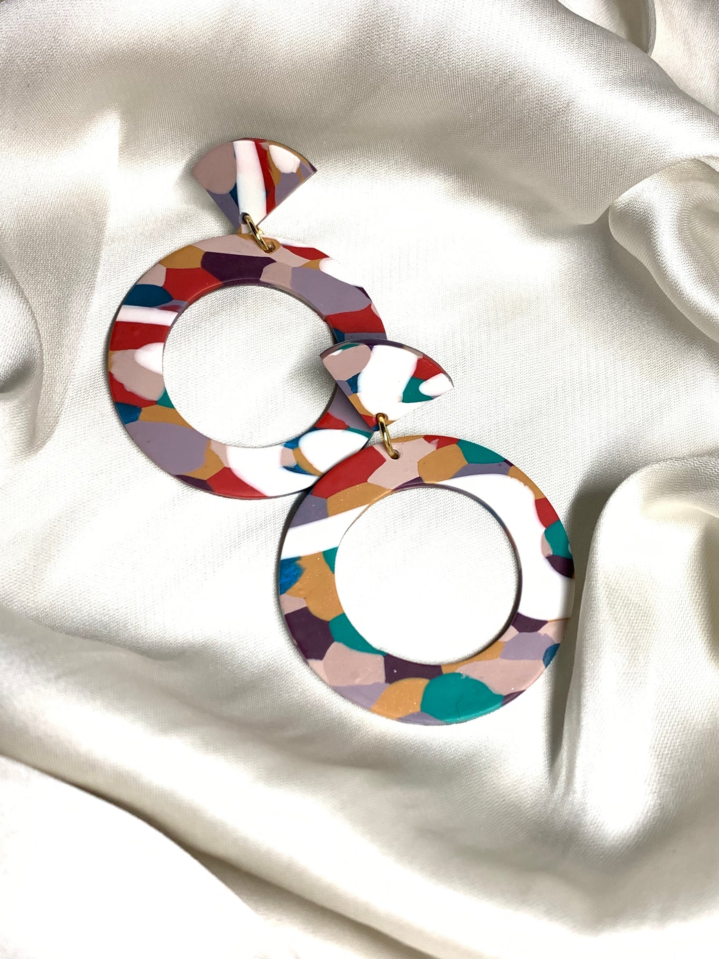 Citizens of Heaven: Circle Drop Earrings