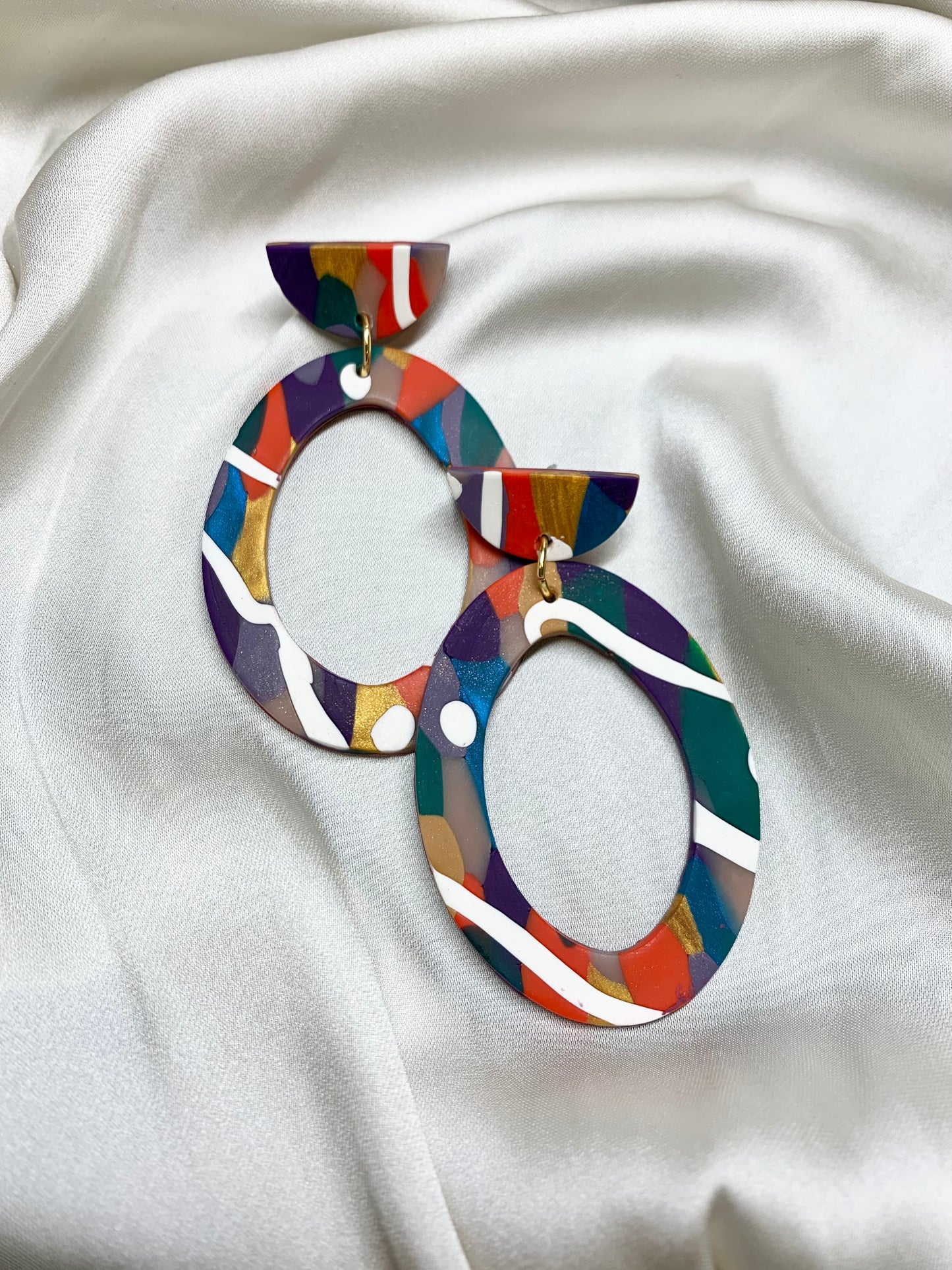 Citizens of Heaven: Oval Earrings