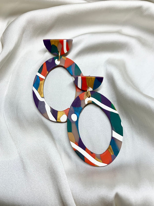 Citizens of Heaven: Oval Earrings