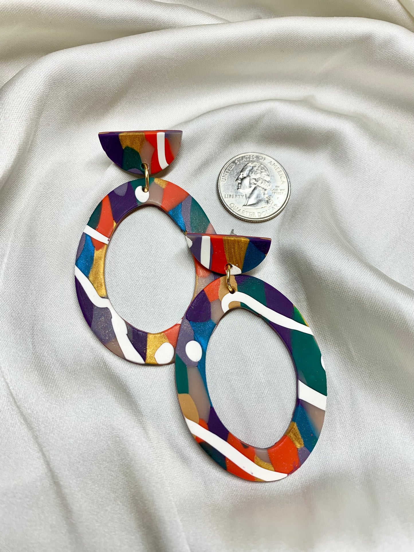 Citizens of Heaven: Oval Earrings