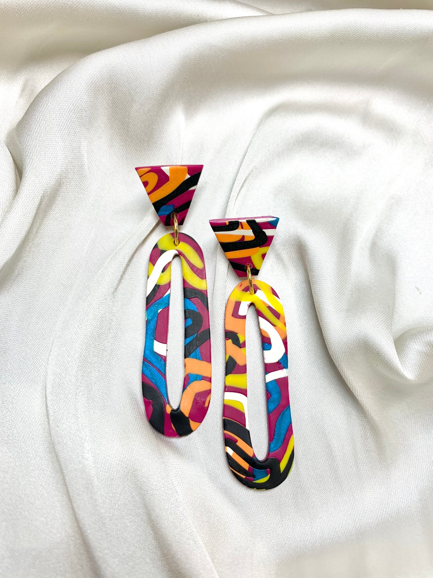 The Master's Plans: Drop Earrings