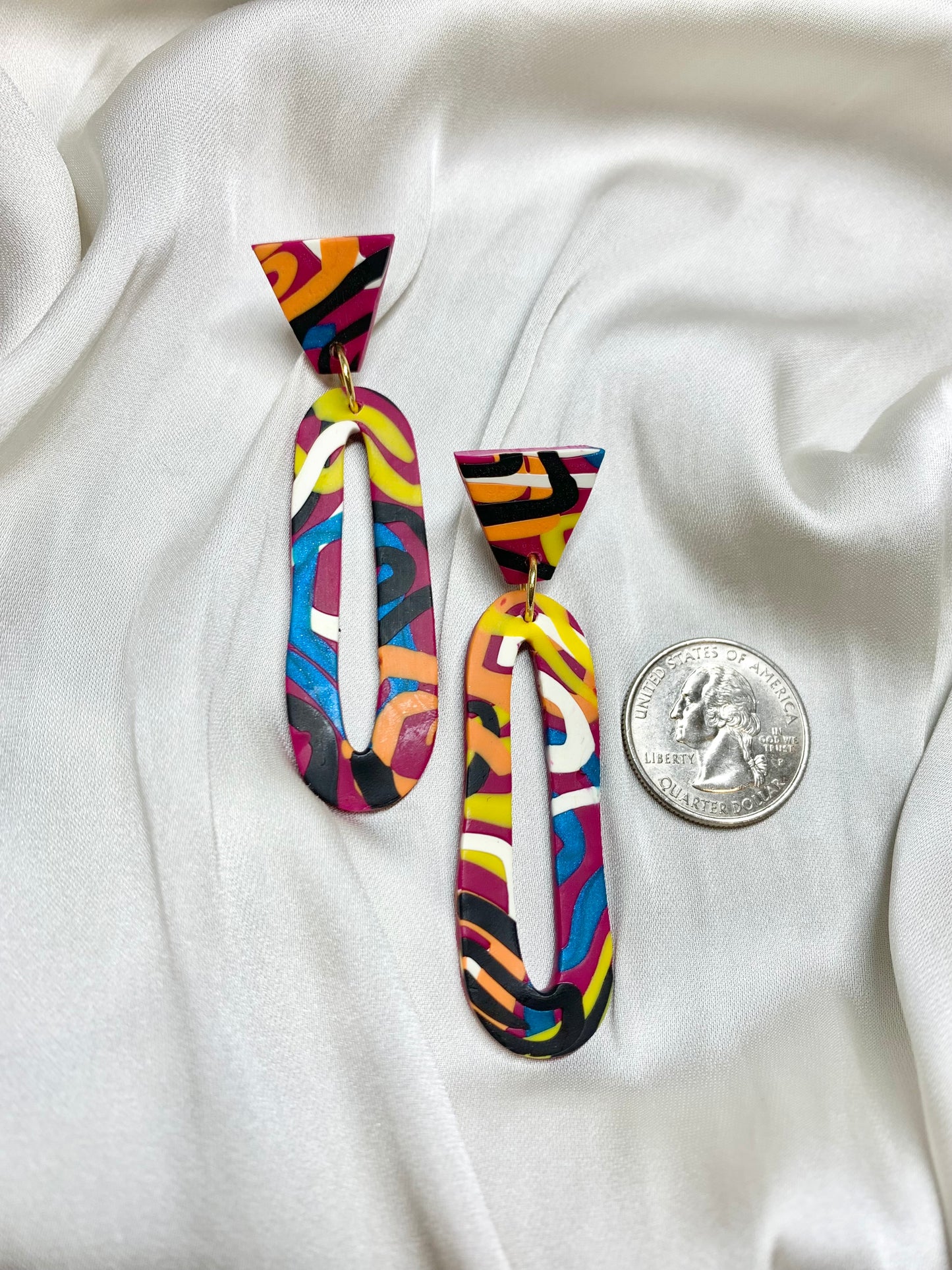 The Master's Plans: Drop Earrings