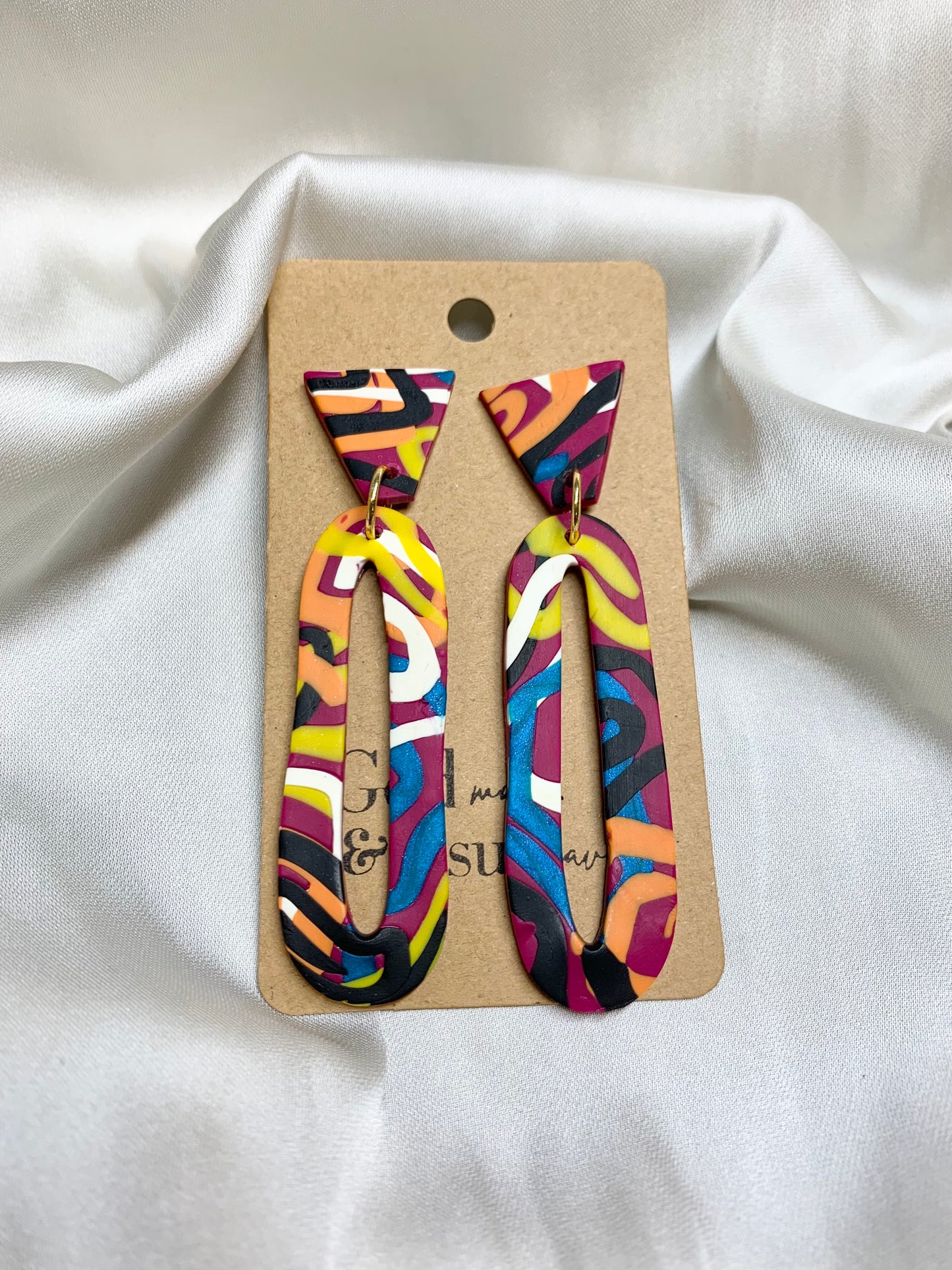 The Master's Plans: Drop Earrings