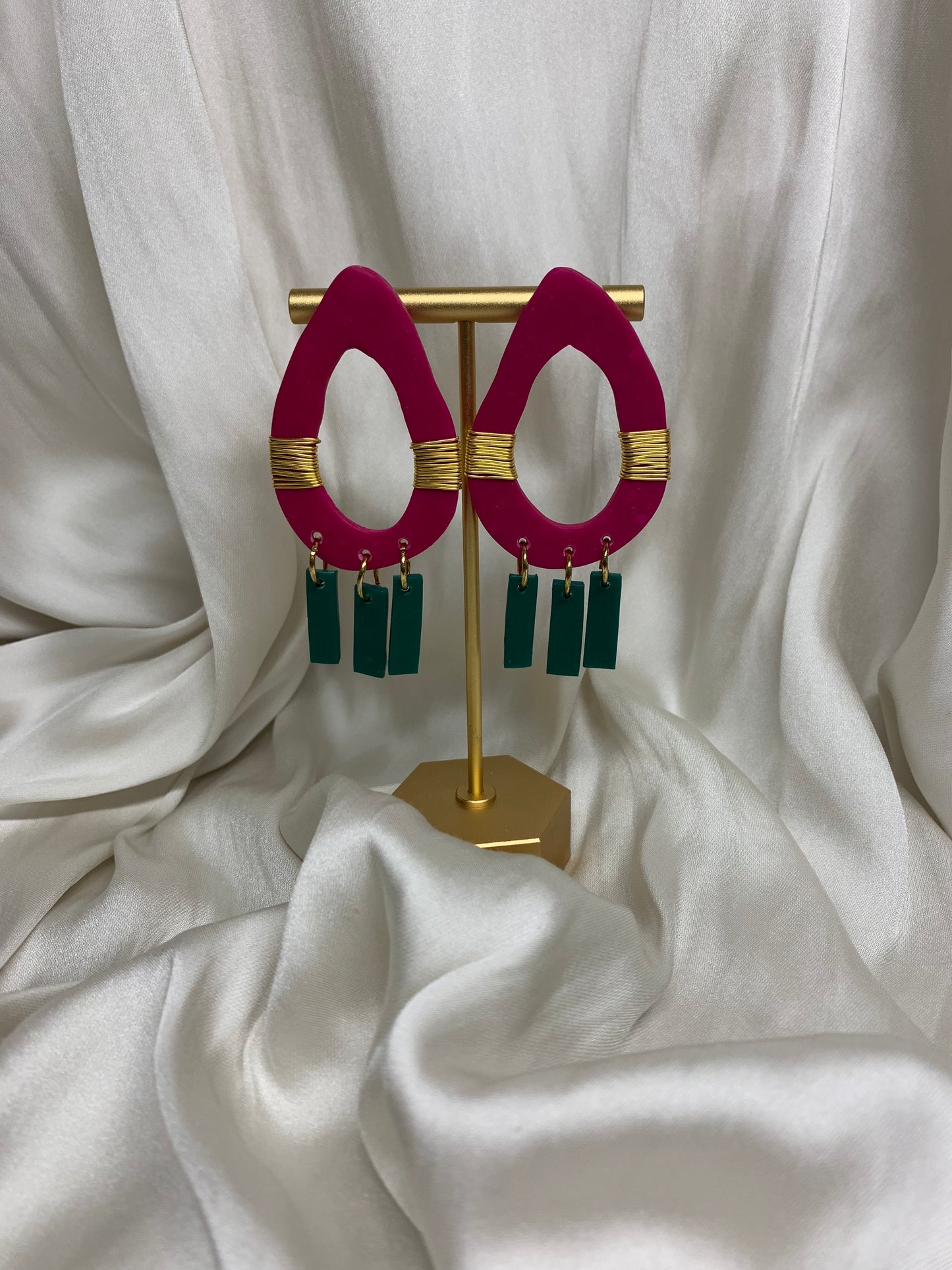 More Valuable Than a Sparrow: Fuchsia & Green